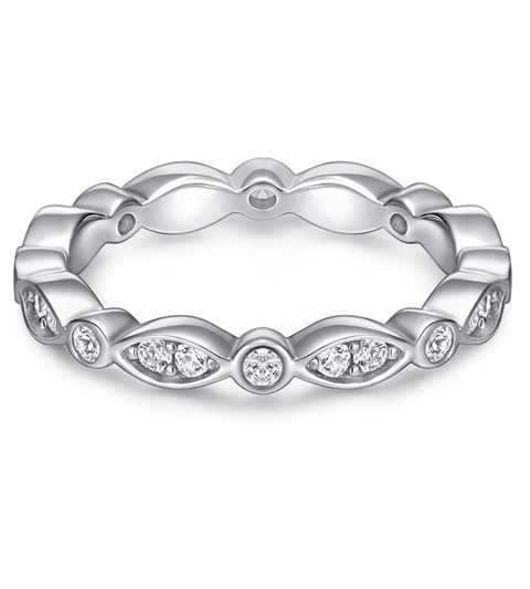 Moissanit Ring Mercury