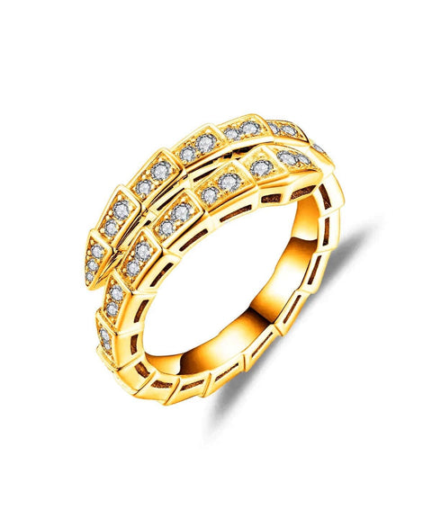 Moissanit Ring Elysia - Gold