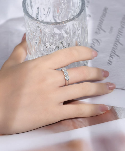 Moissanit Ring Evolet - Gold
