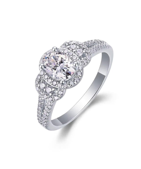 Moissanit Ring Oris