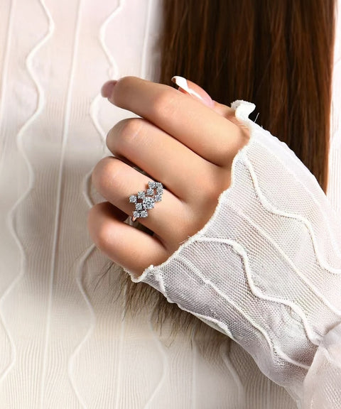 Moissanit Ring Canto