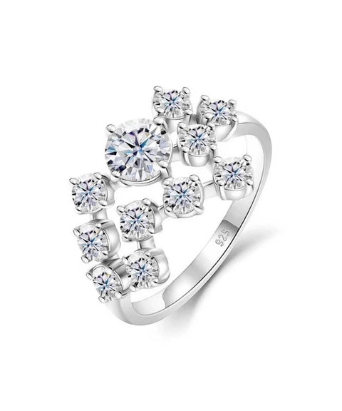 Moissanit Ring Canto