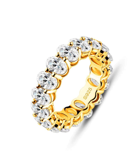 Moissanit Ring Astrid - Gold
