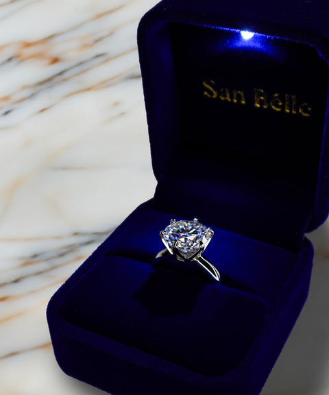 Moissanit Ring San Bélle