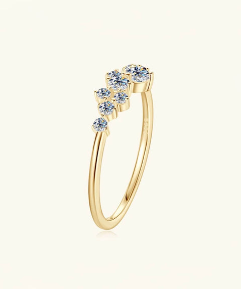 Moissanit Ring Sienna - Gold
