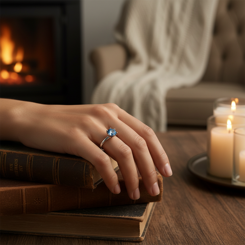 Moissanit Ring San Bélle Solara