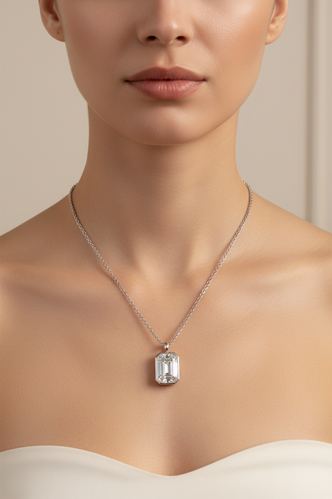 Moissanit Halskette Valio
